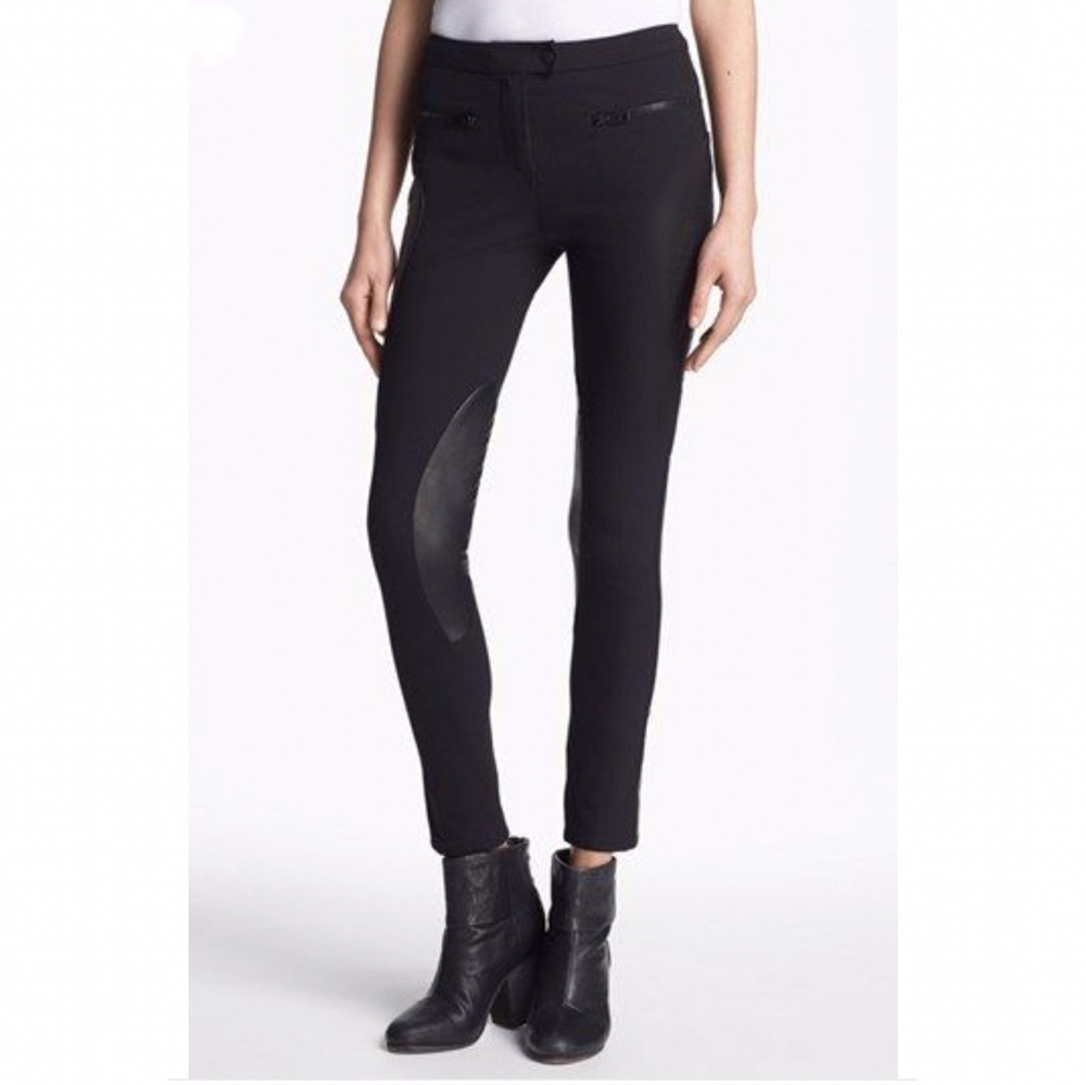 DOLCE & GABBANA  ELEGANT RIDING MOTO PANTS